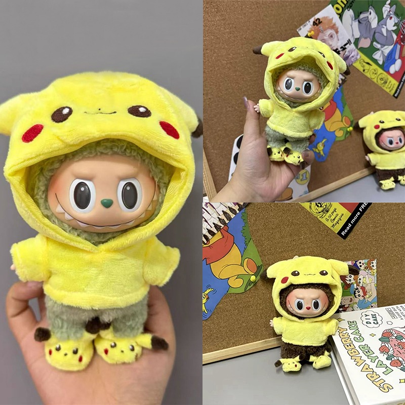 Baby Clothes - 15 17cm para boneca labubu dos