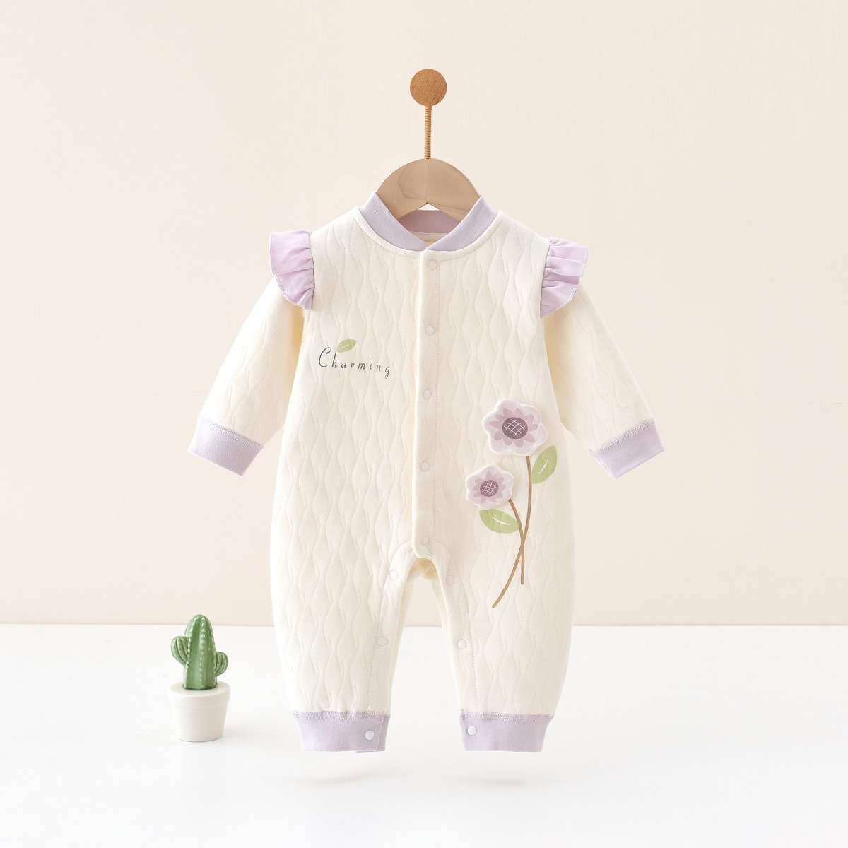Newborn Baby Girl Romper Floral - Bebê menina roupas bonitos bebê recém-nascido