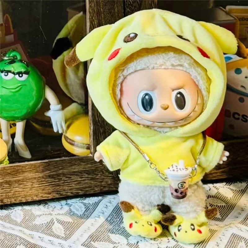 15 17cm para boneca labubu dos - Baby Clothes avaliação e preço