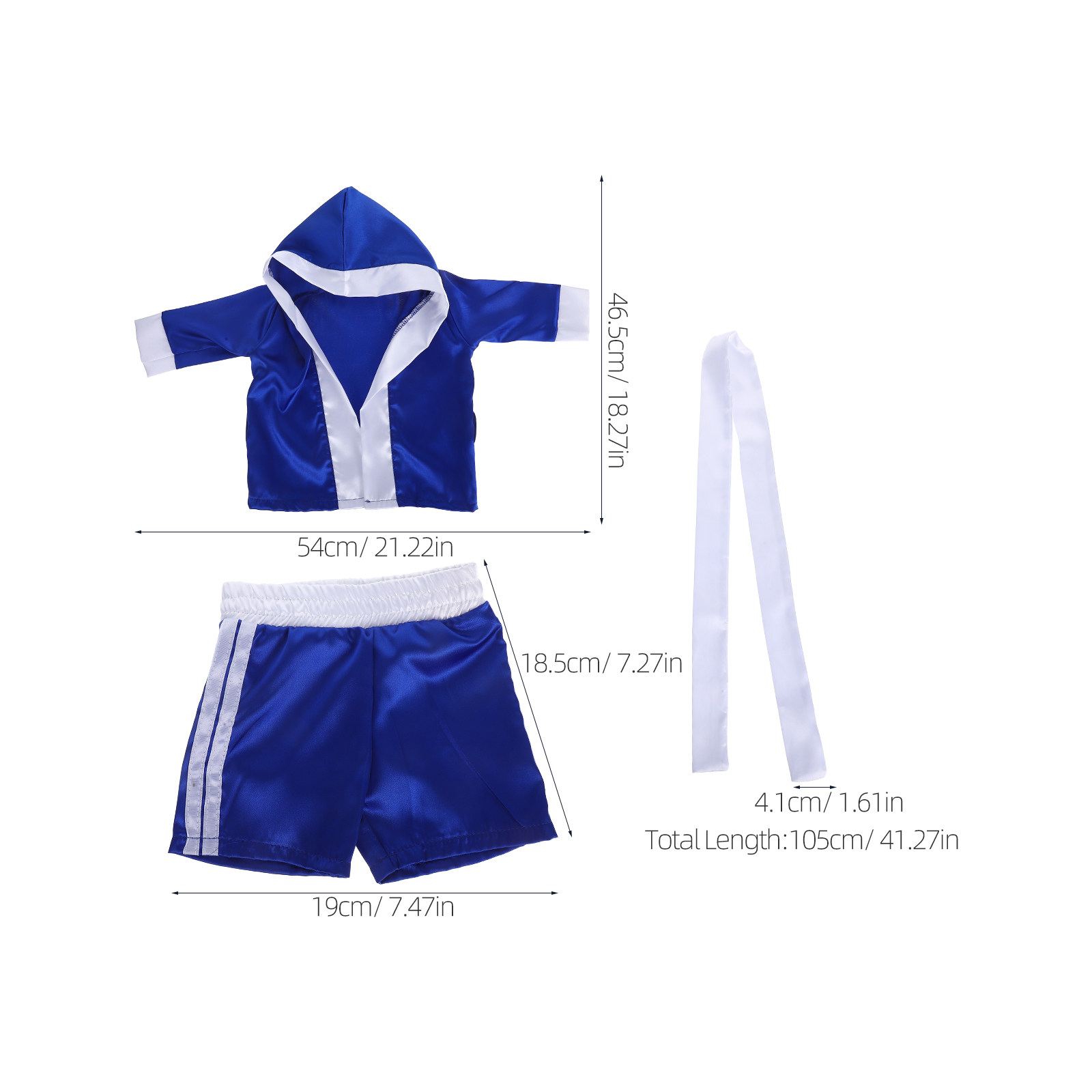 1 conjunto de roupa de boxe pa - Infant Photography Props Outfit avaliação e preço