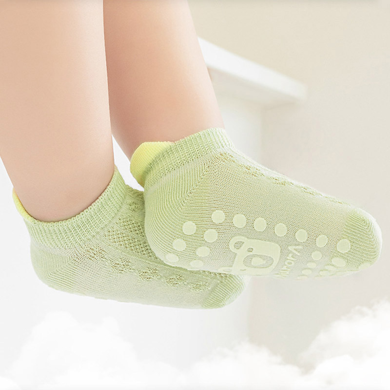 5 pares crianças meias antider - Unisex Baby Socks Non Slip avaliação e preço