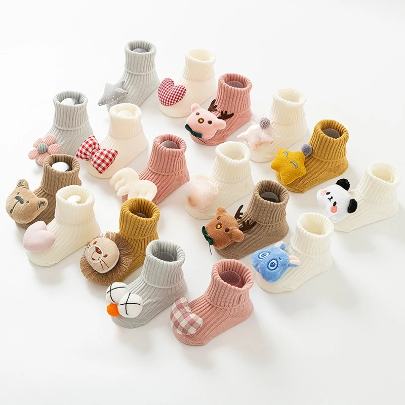 Inverno bebê quente bonito dos - Unisex Baby Socks Non Slip avaliação e preço